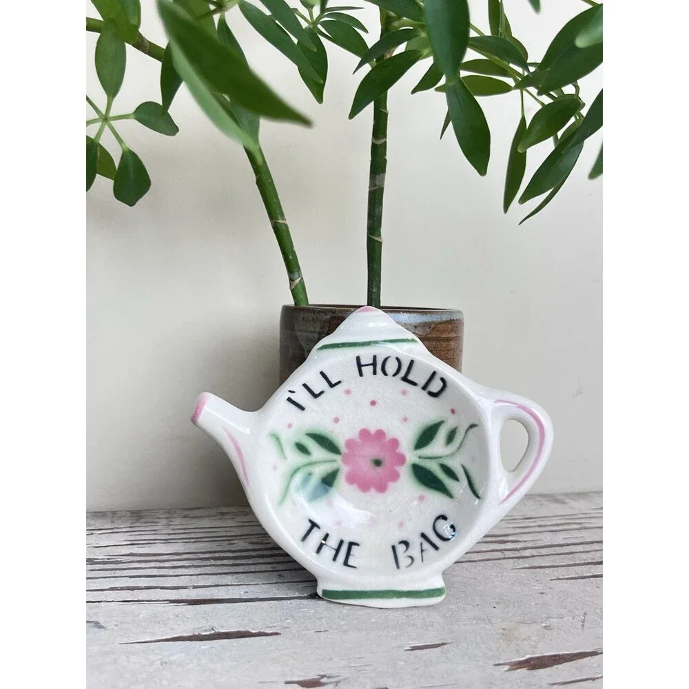 Vintage Tea Bag Holder  